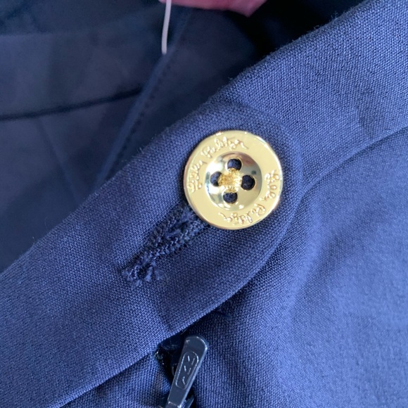 Lilly Pulitzer Alessia Stretch Dinner Pants Blue Size 4 - Picture 11 of 16